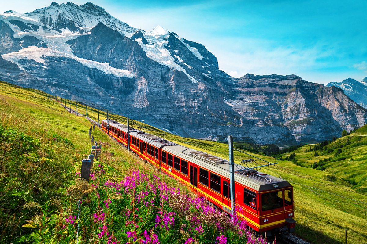 來點浪漫．德瑞少女峰10日 (夏季)