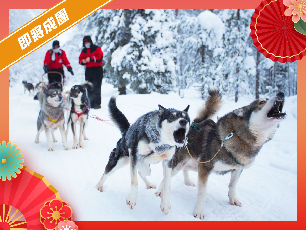 2/15北歐雪國極光｜獨家極圈競速．破冰船．帝王蟹．極光玻璃屋10日