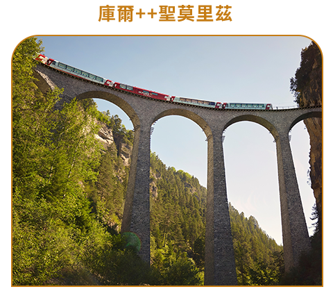 冰河列車阿布拉世界遺產路線2等