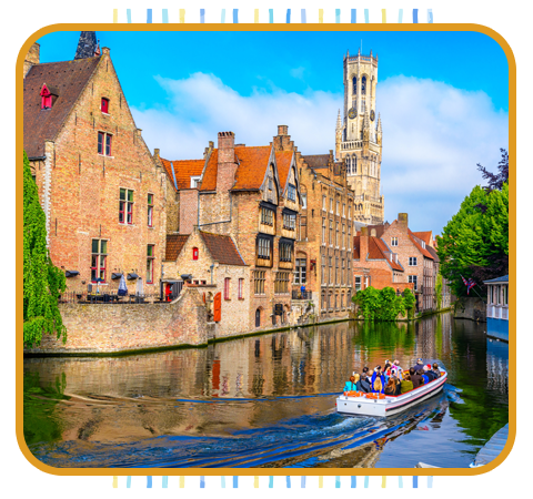 布魯日運河遊船